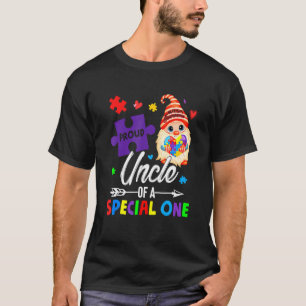 Camiseta Tio Orgulhoso De Um Gnome De Puzzle Especial Um Au