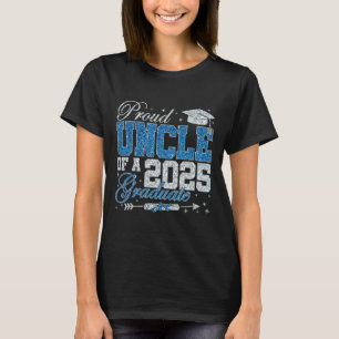 Camiseta Tio Orgulhoso De Um Graduado Da Família De Formand