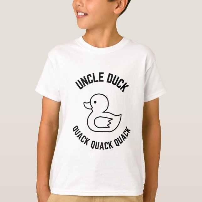 Camiseta Tio pato Quack Quack Quack (Frente)