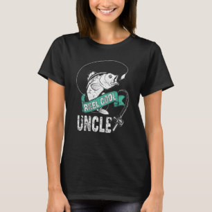 Camiseta Tio Pescando Muito Legal  Homens Pescando  Retrô