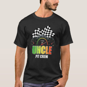 Camiseta Tio Pit Crew Car Racer Family Combing To