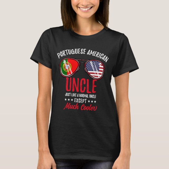 Camiseta Tio Português Americano (Frente)