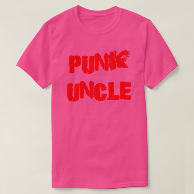 Camiseta Tio Punk (Frente do Design)