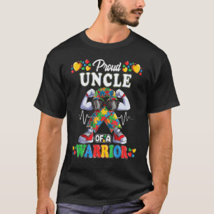 Camiseta Tio Quebra-Cabeça da Fita Autista de Conscientizaç
