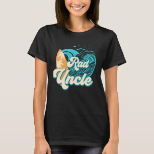 Camiseta Tio Rad O Grande Matriz Da Família De Surfs De Um 