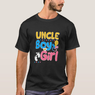 Camiseta Tio Rosa ou Azul Te Ama O Melhor Tio Nunca