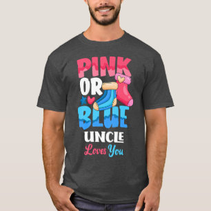 Camiseta Tio Rosa Ou Azul Te Ama, Querida, Soco
