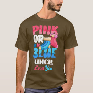 Camiseta Tio Rosa Ou Azul Te Ama, Querida, Soco