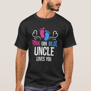Camiseta Tio Rosa Ou Azul Te Ama Sexo Revelando 2