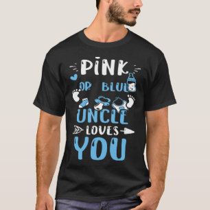 Camiseta Tio Rosa Ou Tio Azul Te Ama Garoto