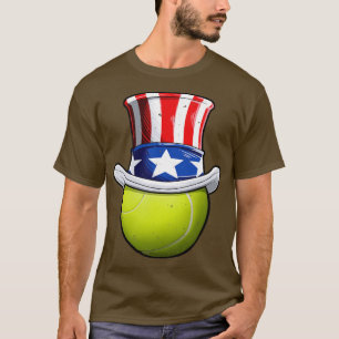 Camiseta Tio Sam American Flag Hat 4 de julho Tênis