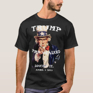 Camiseta Tio Sam caminhou Trump 2023 terça-feira