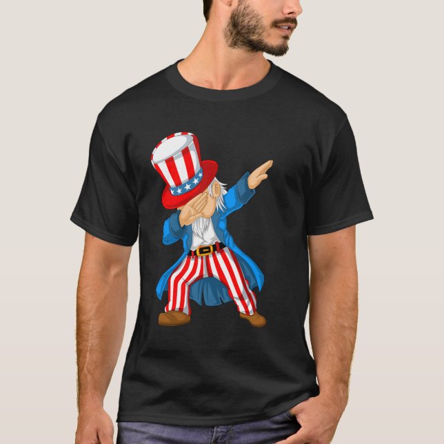 Camiseta Tio Sam Dabbing (Frente)