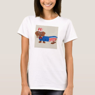 Camiseta Tio Sam Dachshund