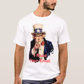 Camiseta Tio Sam, eu li seu email