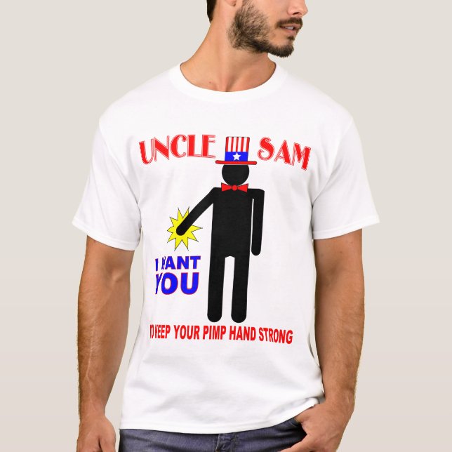 CAMISETA TIO SAM, EU QUERO-O (Frente)