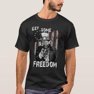 Camiseta Tio Sam ganha liberdade pro segundo.