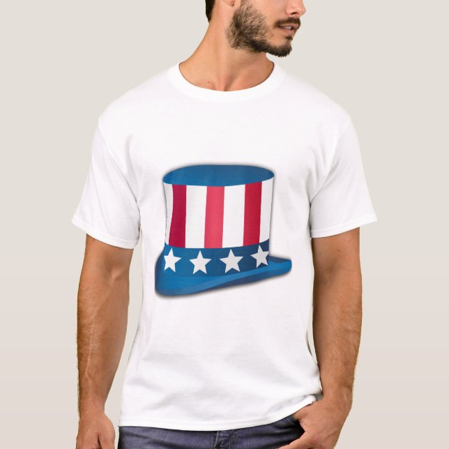 Camiseta Tio Sam Hat (Frente)