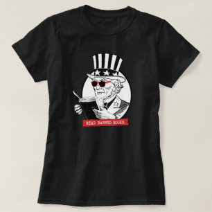 Camiseta Tio Sam Lê Livros Banidos
