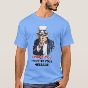 Camiseta Tio Sam Recrutando