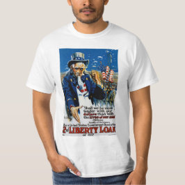 Camiseta Tio Sam segundo Liberty Loan