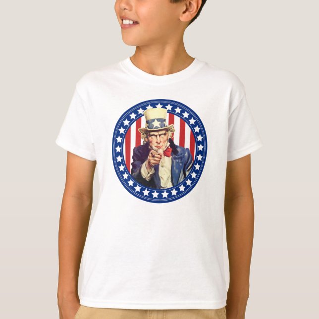 Camiseta Tio Sam Stars and Stripes (Frente)