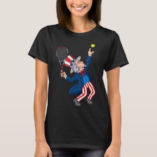 Camiseta Tio Sam Tênis 4 de Julho Patriótico Meninos Menina