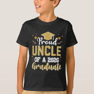 Camiseta Tio Sênior 2026 Tio Orgulhoso De Uma Turma De 2026