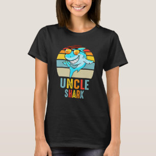 Camiseta Tio Shark Family Happy Dia de as mães Vinta