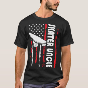 Camiseta Tio Skatista Engraçado Skateando Skate Dude Nós EU