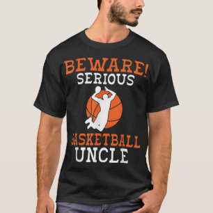 Camiseta Tio T-Shirt de Basquete sério