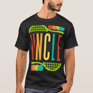 Camiseta Tio Tênis Rackers Homens Desportivos Homem Esporti