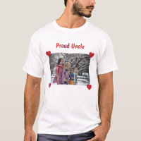 Tio Tio Amor Corações Personalizam Foto