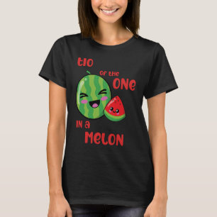 Camiseta Tio Um em Melon Birthday Watermelon Theme Boy G
