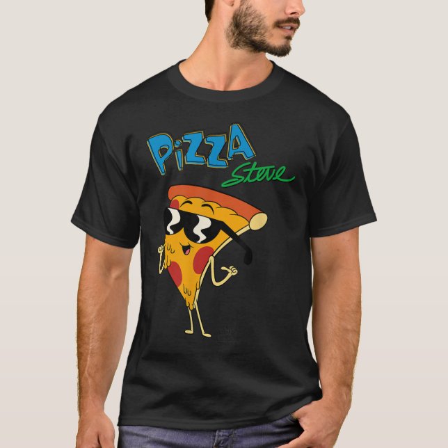 Camiseta Tio Vovô Pizza Steve (Frente)