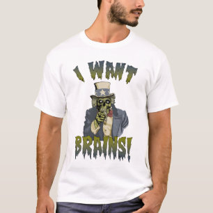 Camiseta Tio Zombi o Dia das Bruxas T-shirt