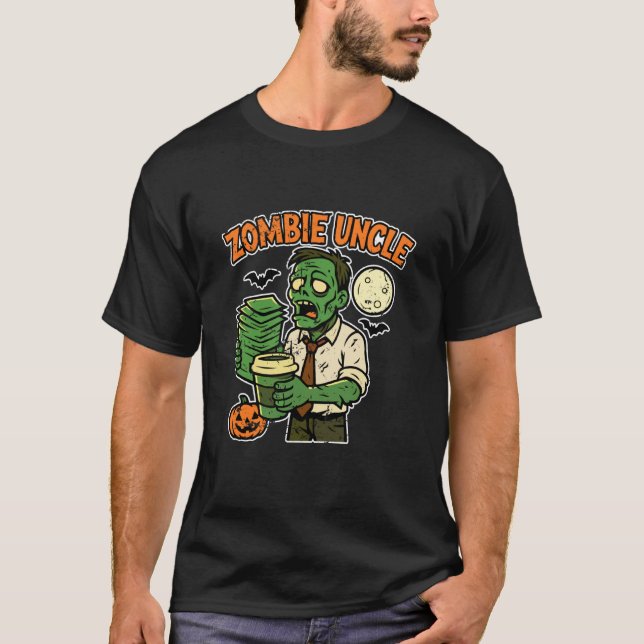 Camiseta Tio Zumbi com Café (Frente)