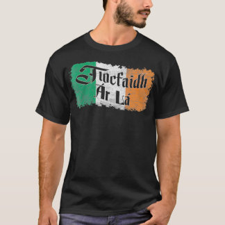 Camiseta Tiocfaidh Ar    LaVintage Irlanda Flag