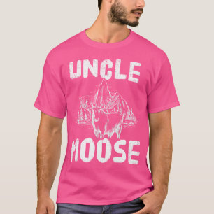 Camiseta Tios Amantes de Alce Família Correspondente Caça C