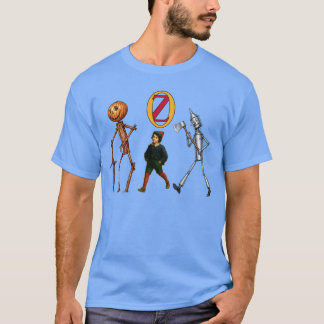 Camiseta Tip, Jack Pumpkinhead, and the Tin Woodman from Oz