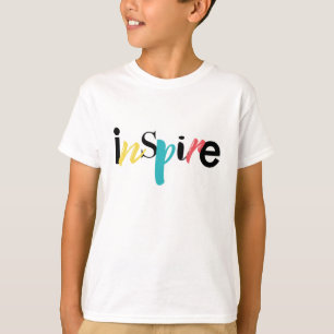 Camiseta Típica animadora, criativa e moderna do Inspiron
