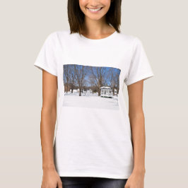 Camiseta Típica Cidade de Vermont no Inverno