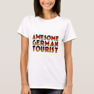 Camiseta Típica da bandeira do turismo alemão, incrível e e
