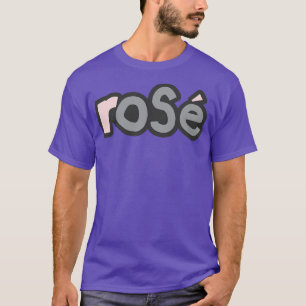 Camiseta Típica da Cinza Rosa Rosa Rosa Rosa Rosa Rosa-Rosa