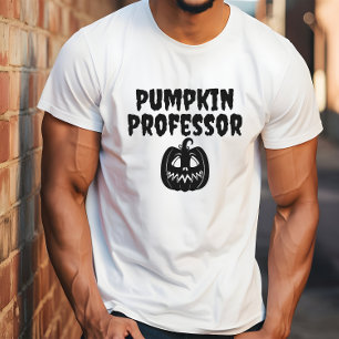 Camiseta Típica de cinzas de professores de abóbora