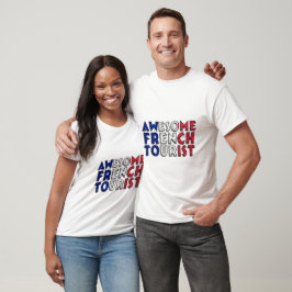 Camiseta Típica de Paris de uma bandeira turística francesa