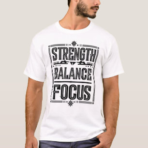 Camiseta Típica FOCUS Typografia FOCUS EQUILÍBRIO 