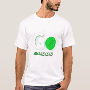 Camiseta Típica Minimalista Verde Arte Ambiental