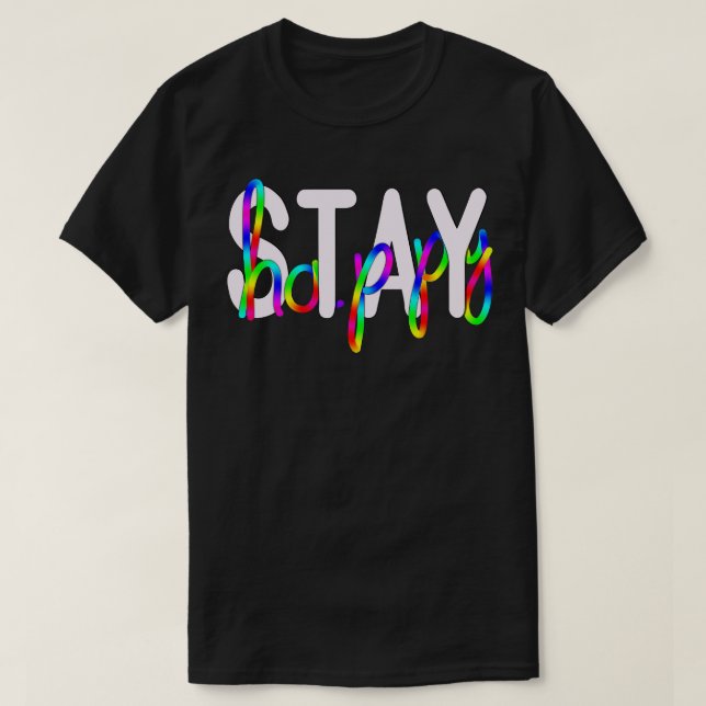 Camiseta Típica para ficar feliz (Frente do Design)
