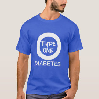 Camiseta Tipo 1 diabetes círculo mundo diabetes dia